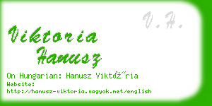 viktoria hanusz business card